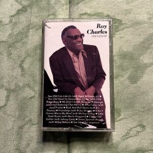 Vintage 1984 Ray Charles Friendship Cassette Tape